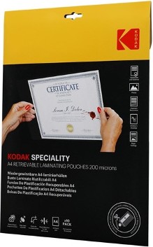 Kodak Laminating Pouches Specialty Retrievable